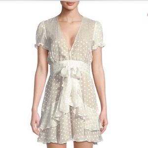 For Love & Lemons Tarta Cap Sleeve Dress